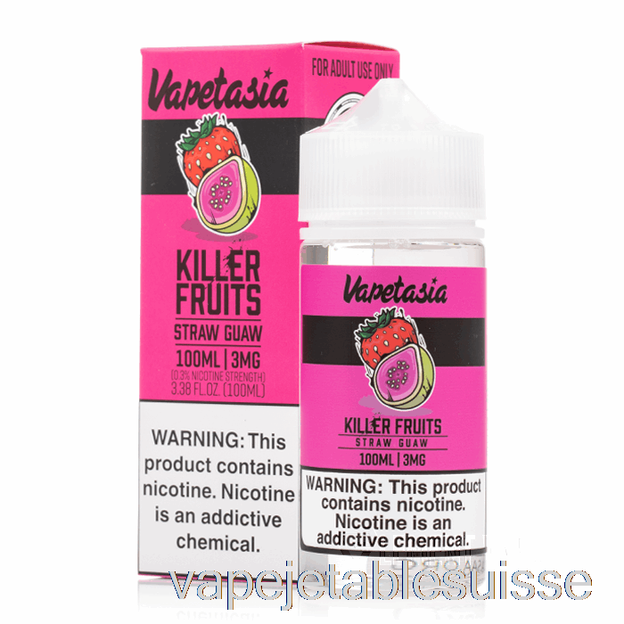 Vape Suisse Paille Guaw - Vapetasia - 100ml 3mg